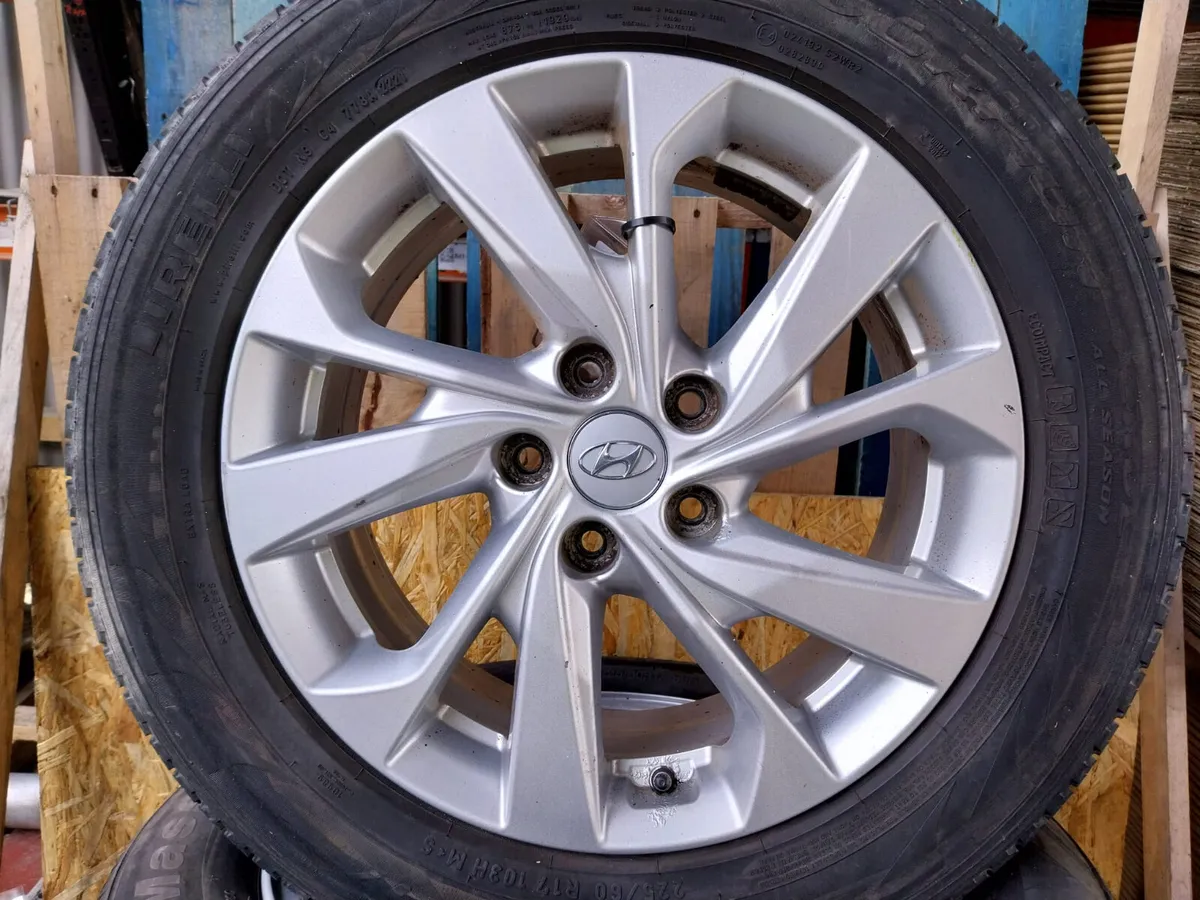 2019 HYUNDAI TUCSON Alloy Wheels Set 17" - Image 2