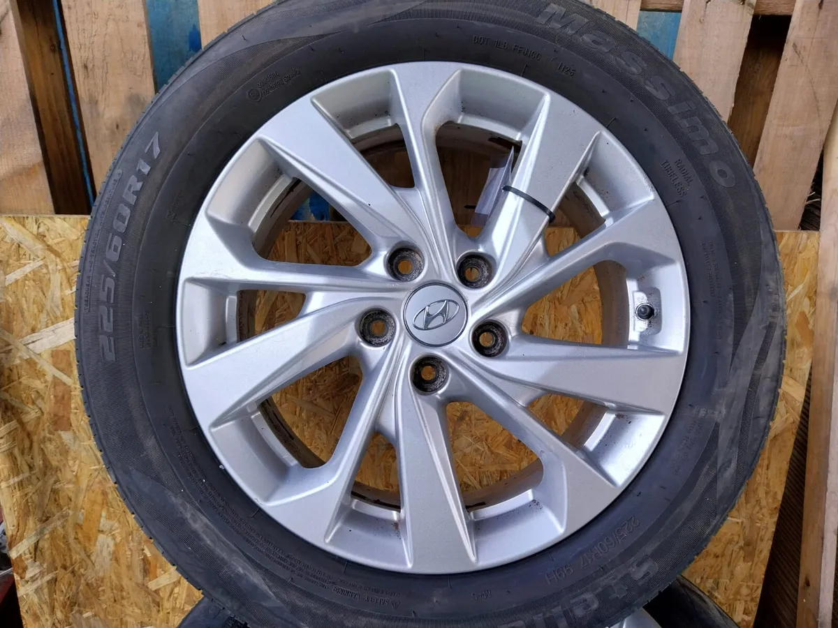 2019 HYUNDAI TUCSON Alloy Wheels Set 17" - Image 3