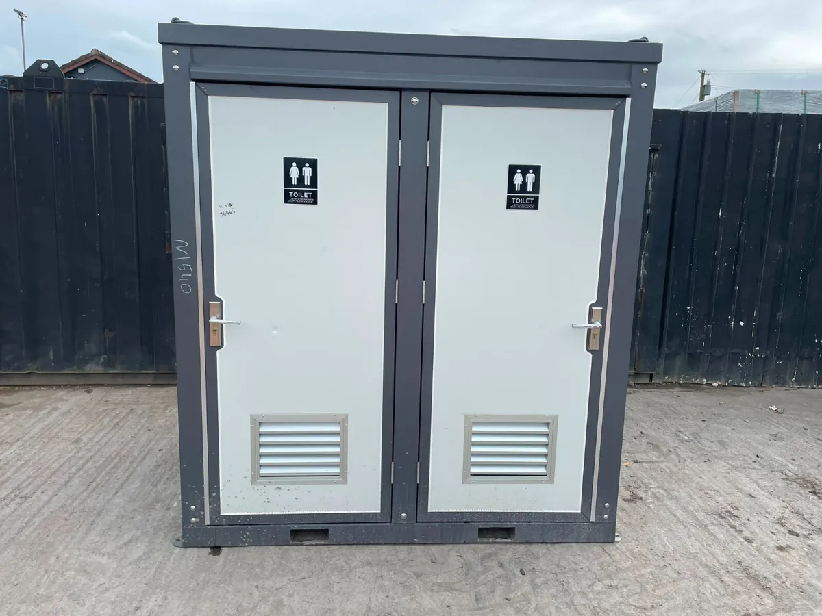 Double Toilet Block – Site Welfare - Image 1