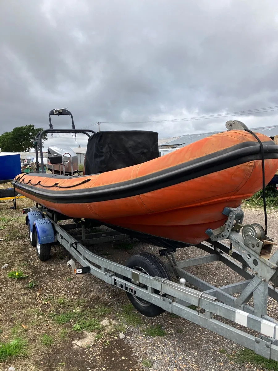 DELTA TYPE 6.5 METRE RIB+ 150HP MARINER+TRAILER - Image 1