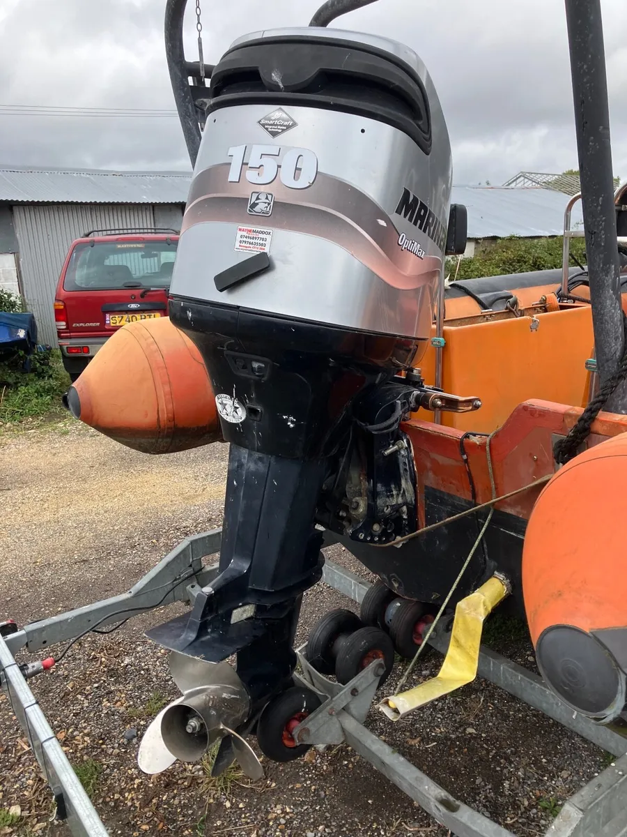 DELTA TYPE 6.5 METRE RIB+ 150HP MARINER+TRAILER - Image 2