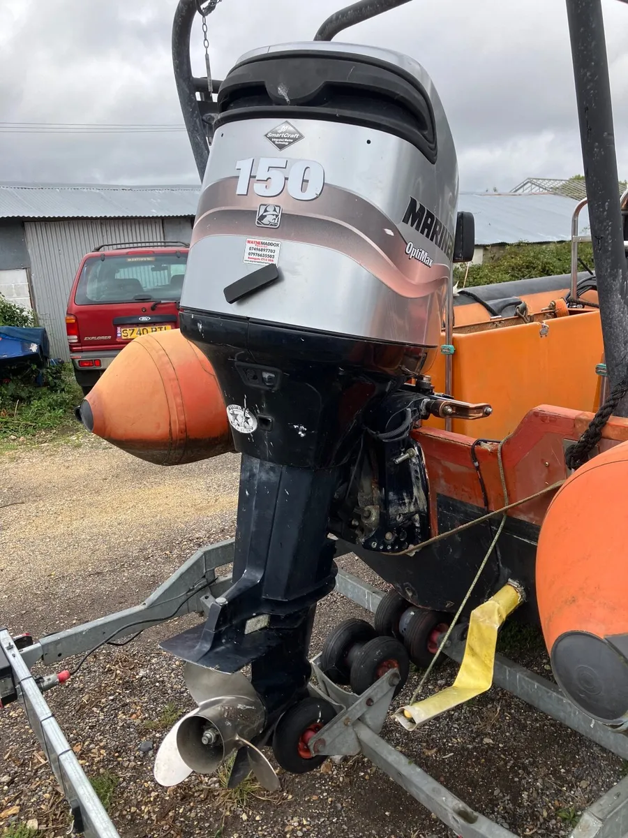 DELTA TYPE 6.5 METRE RIB+ 150HP MARINER+TRAILER - Image 3