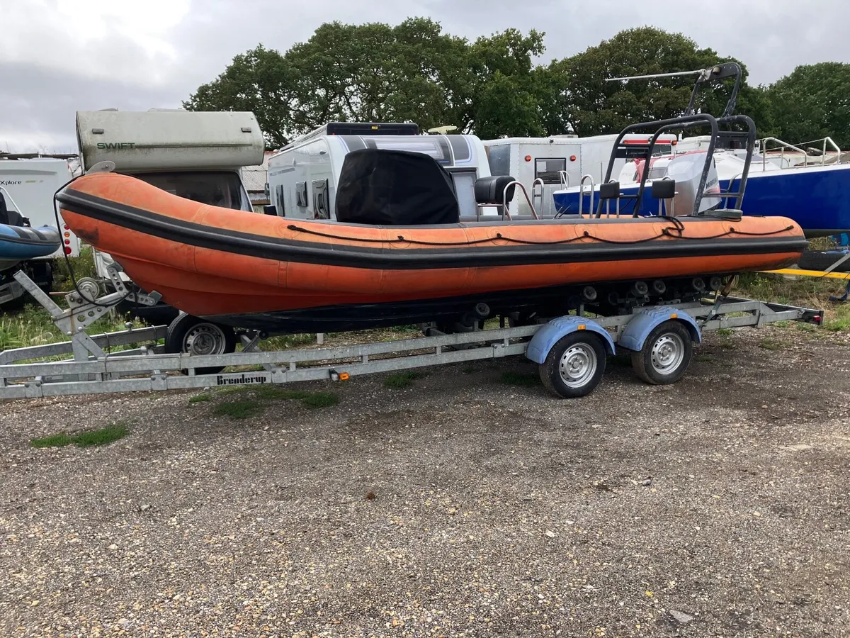 DELTA TYPE 6.5 METRE RIB+ 150HP MARINER+TRAILER - Image 4