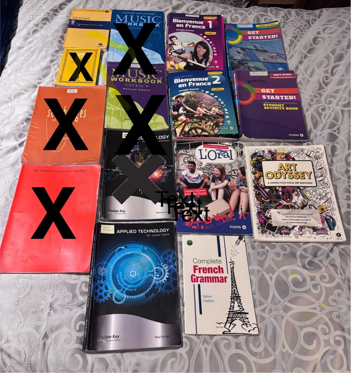 Leaving and Junior Cert books - Image 2