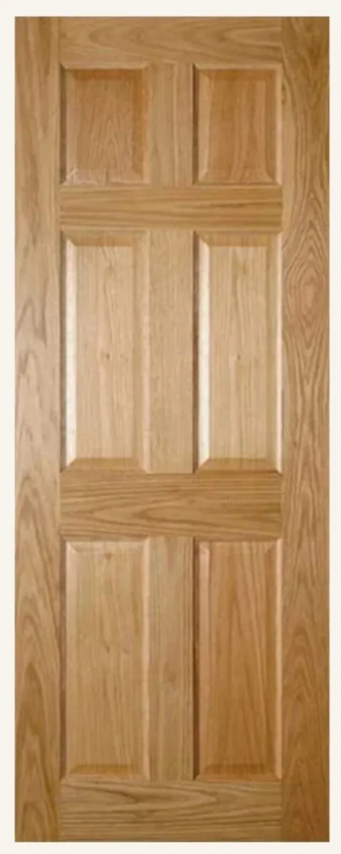 Brand new oak and walnut doors - Image 2
