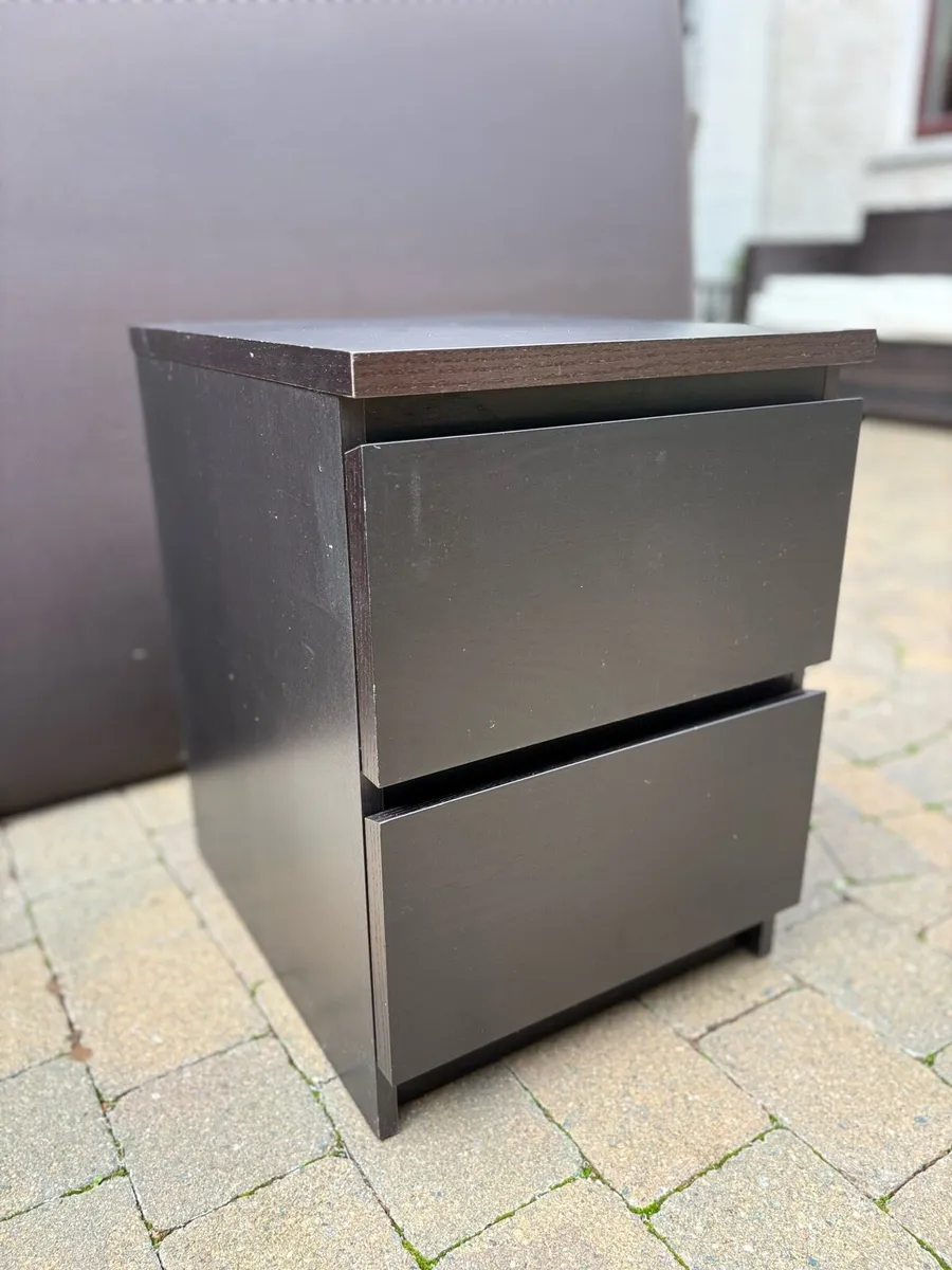 IKEA 2 drawer chest x2 used - Image 1