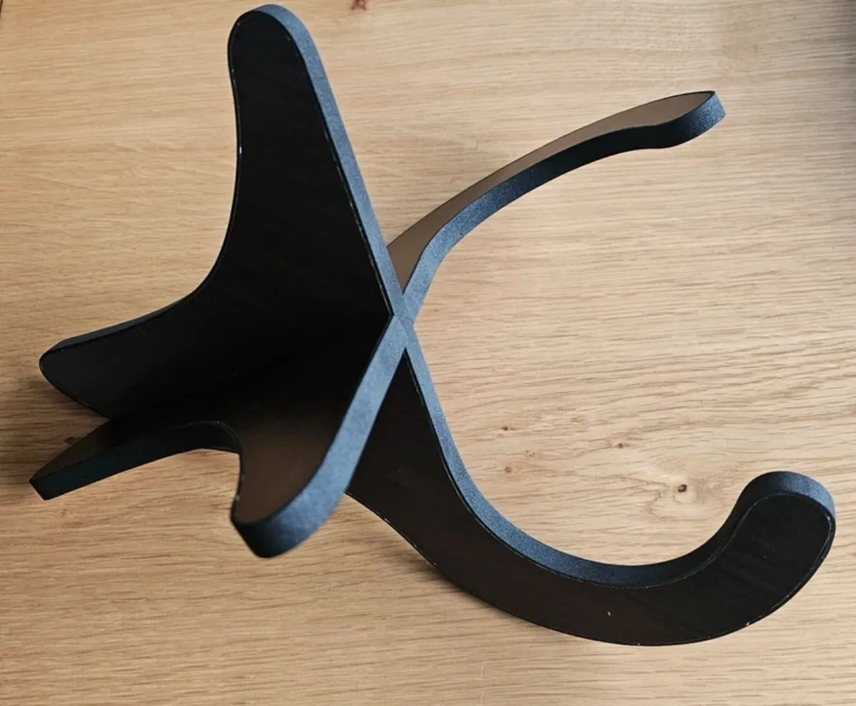 Beautiful wooden instrument ukelele stand, holder - Image 2