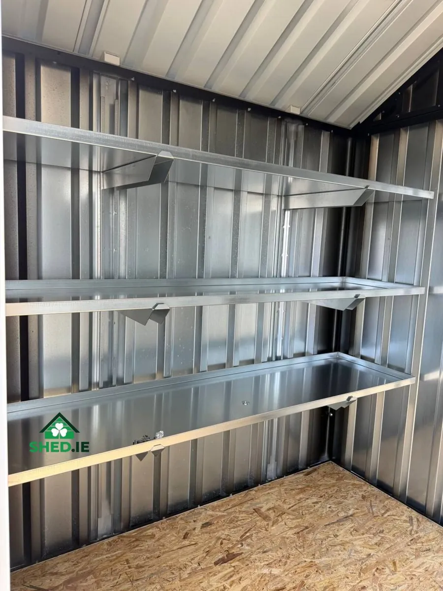2x2 Steel Storage Shed with Self Foundation - Image 4
