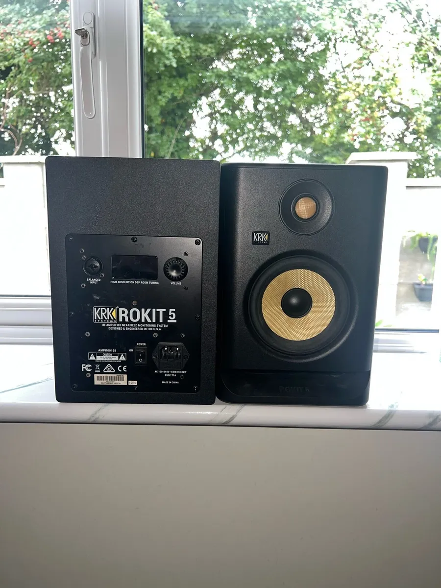 KRK Rokit 5 G4 Studio Monitors - Pair - Image 1