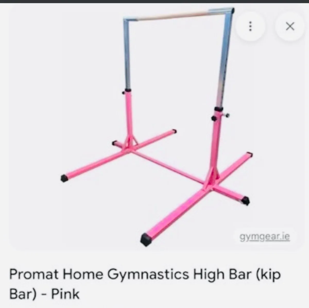 Gymnastics Bar - Image 1