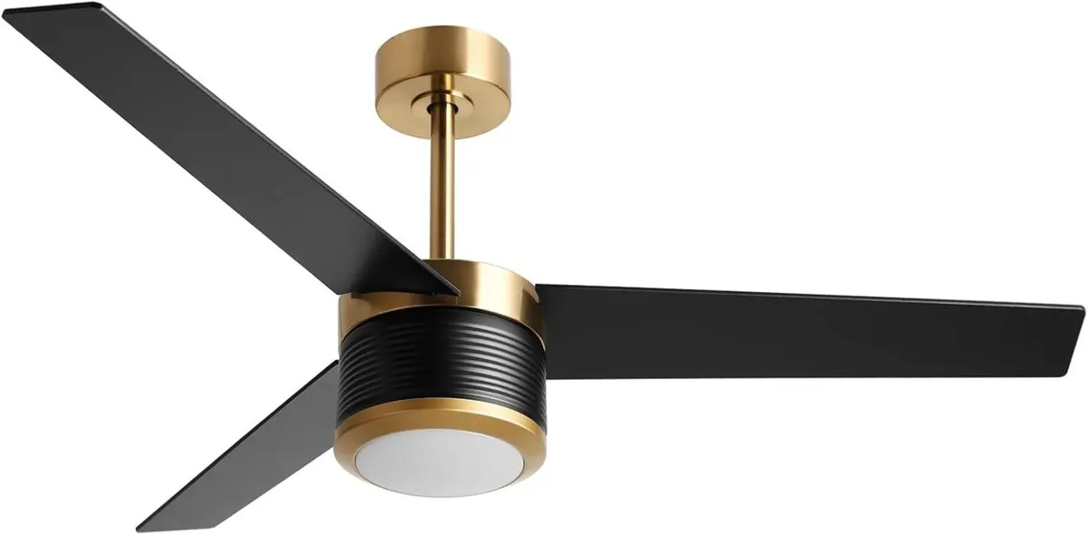 132CM Ceiling Fan with Lights and Remote Control - Image 1