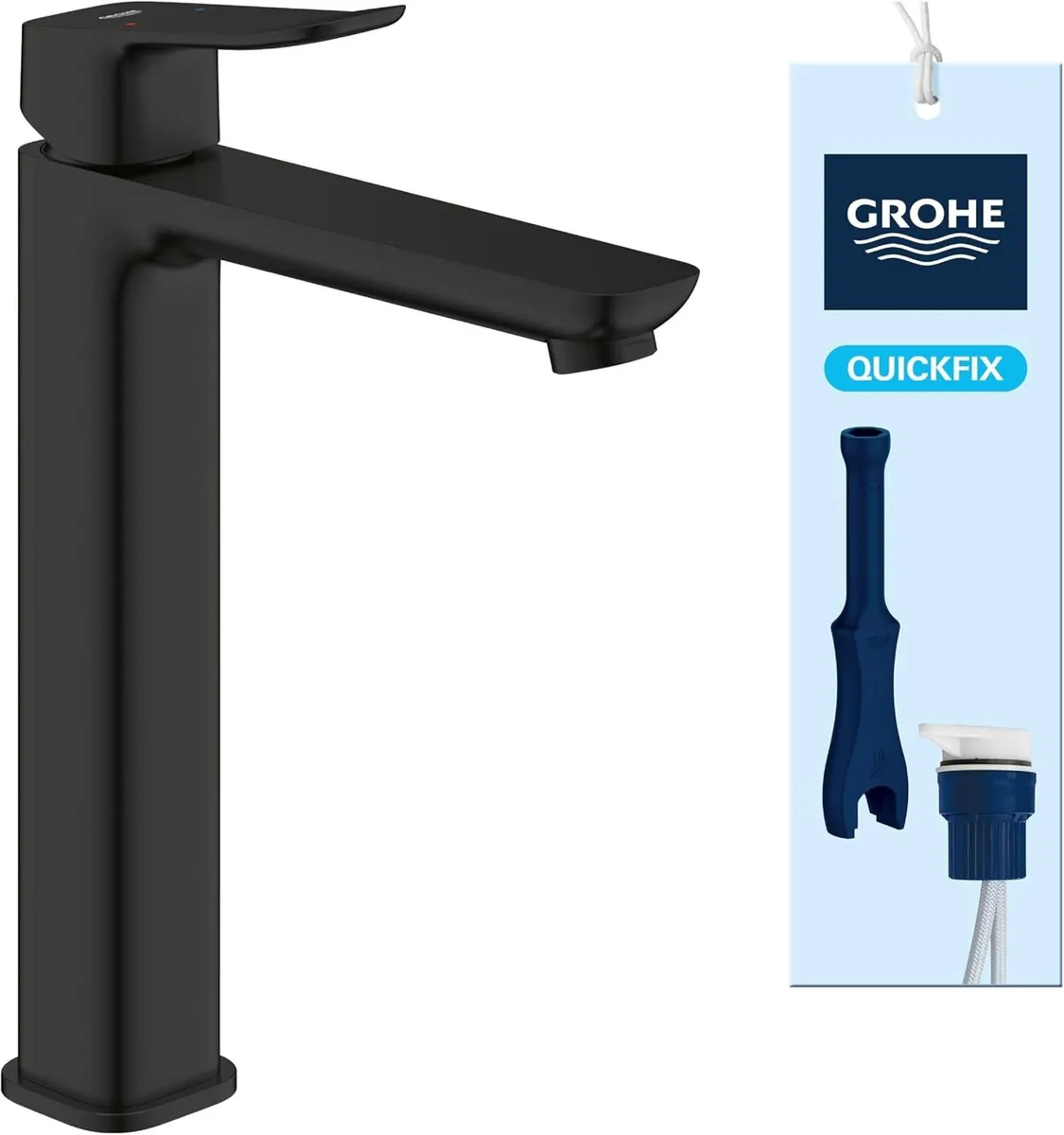 Dice Smooth Body Washbasin Mixer Tap for Free - Image 1