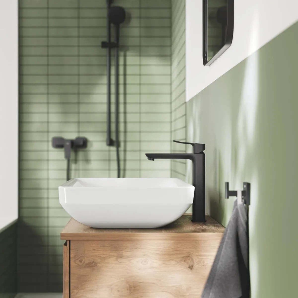 Dice Smooth Body Washbasin Mixer Tap for Free - Image 2