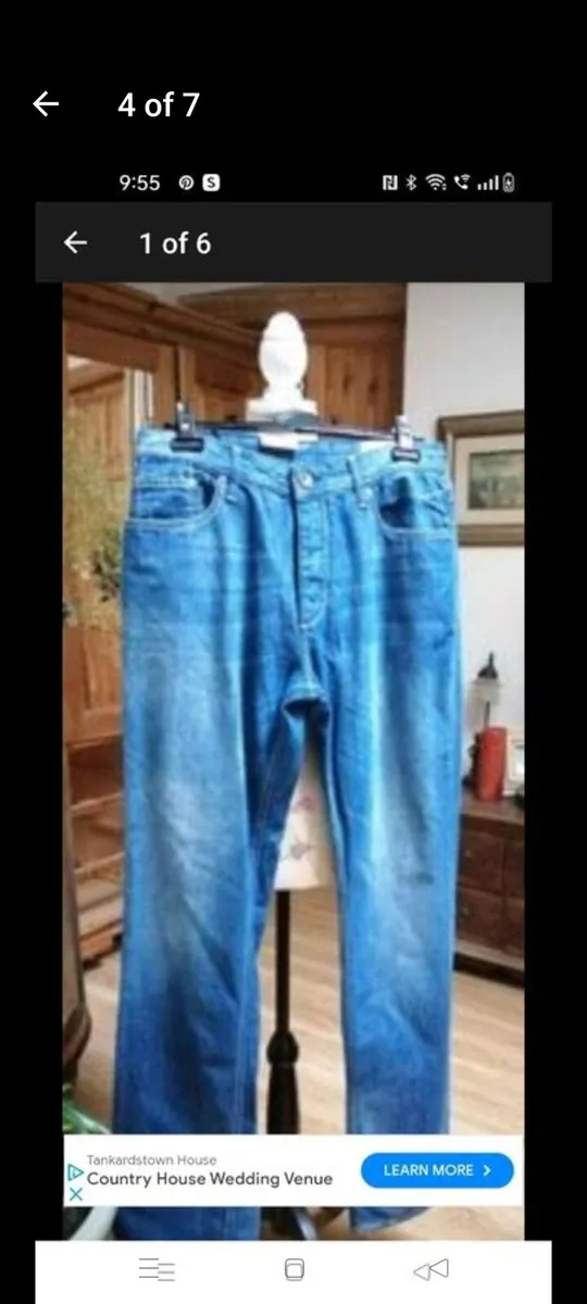 Jack and Jones jeans new with tags leg 36 - waist - Image 4