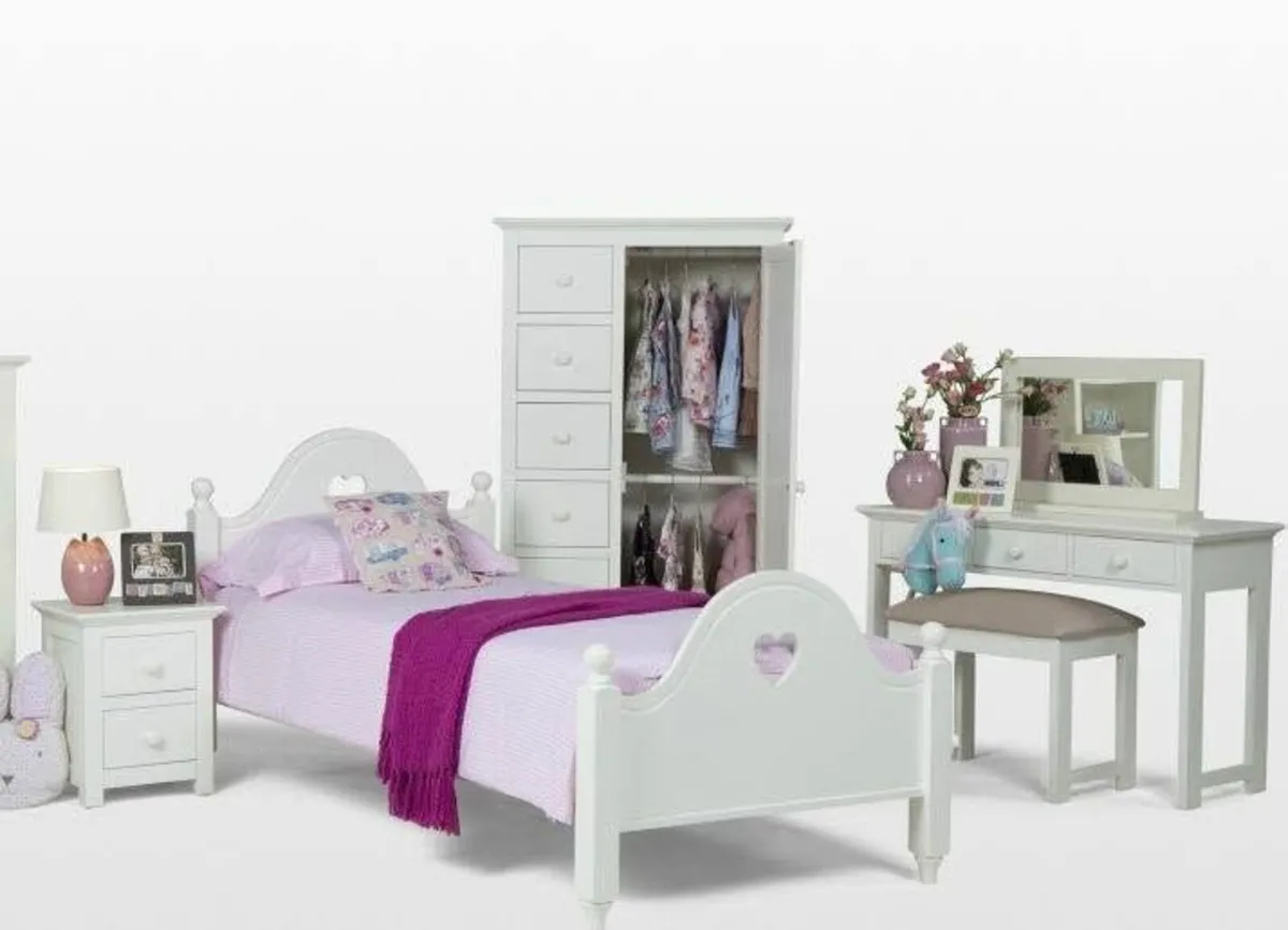 EZ Living - Kids Single Bed Frame & Mattress - Image 1