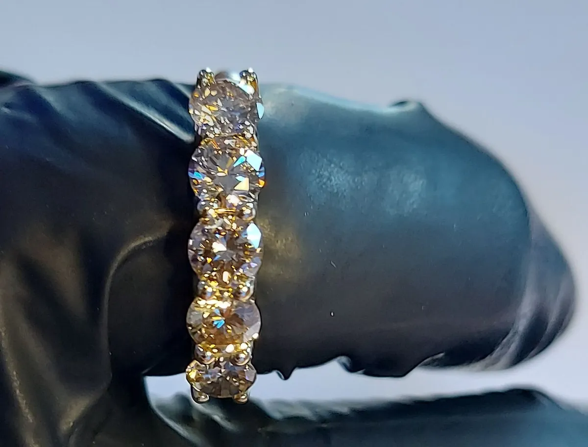 1.6 ct VS-SI Natural Diamond 14Kt Gold Ring IGI - Image 3