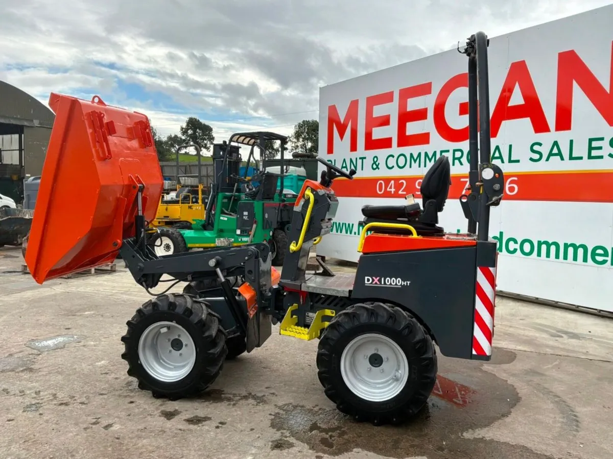 2020 Altrad Dx1000HT  1 ton high tip dumper....33t - Image 4