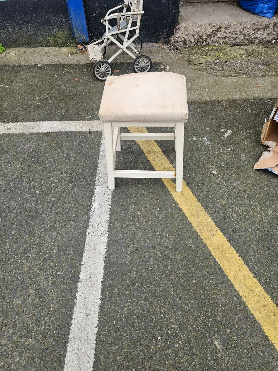 Vintage Stool - Image 3