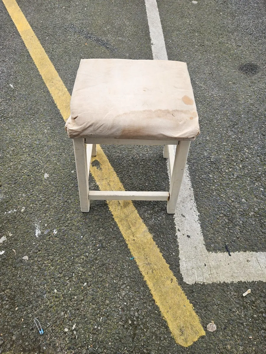 Vintage Stool - Image 4