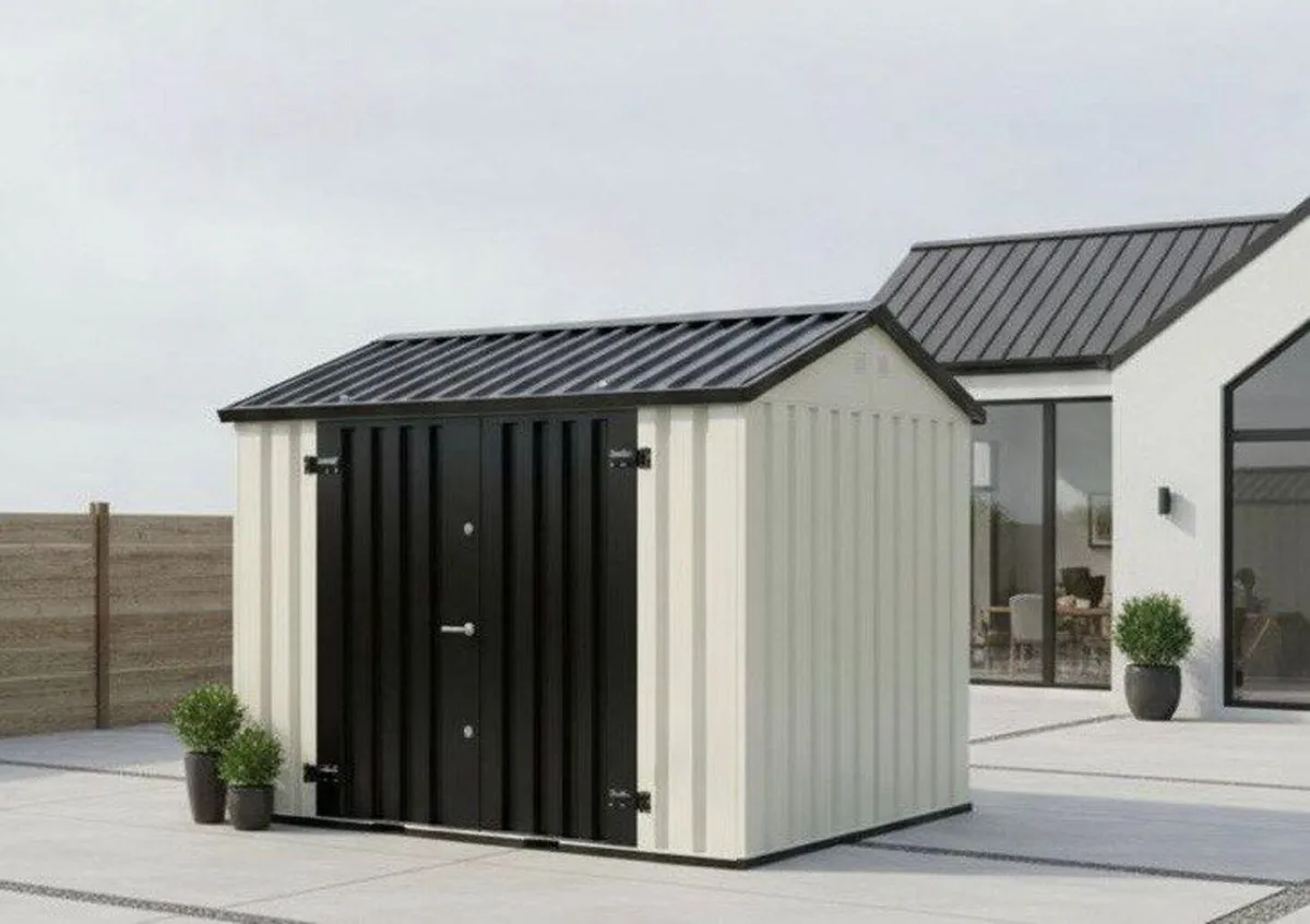 2x3 Steel Storage Shed with Self Foundation - Image 2