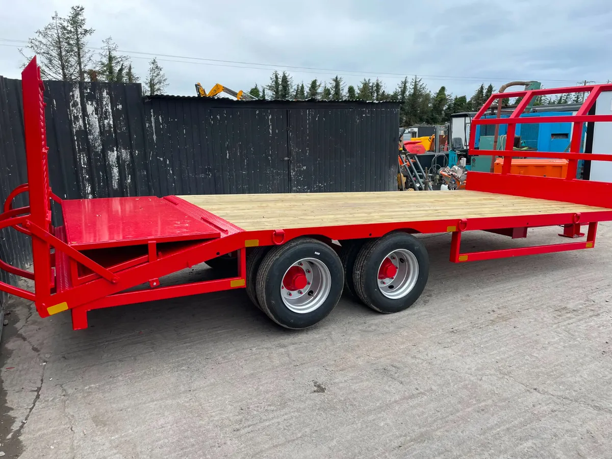 10 Ton Double Axle Low Loader / Bale Trailer – New - Image 4
