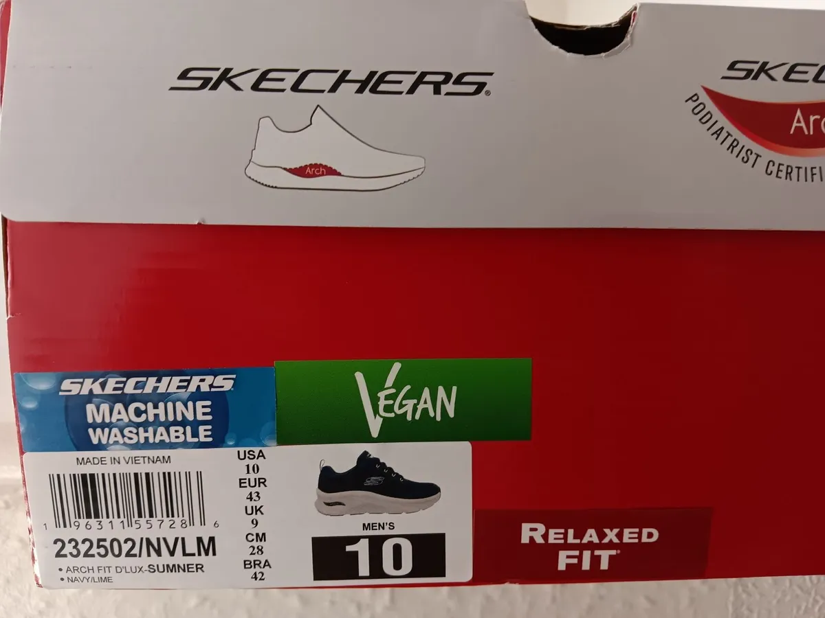 SKECHERS MENS TRAINERS (NEW) - Image 3