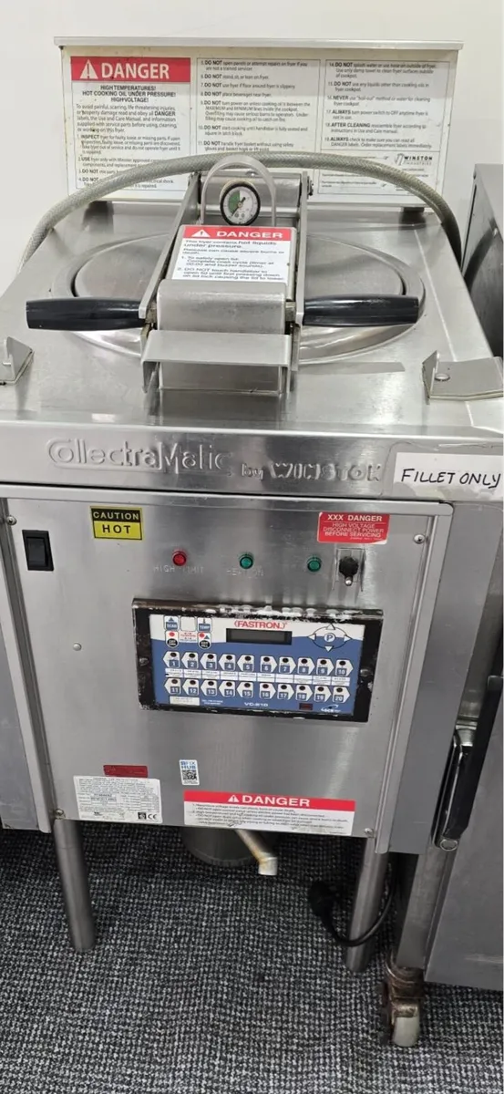 Winston pressure fryer & Autosham - Image 1