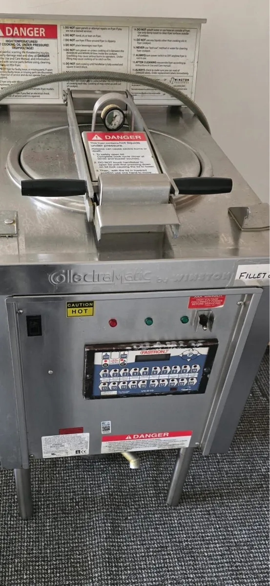 Winston pressure fryer & Autosham - Image 2