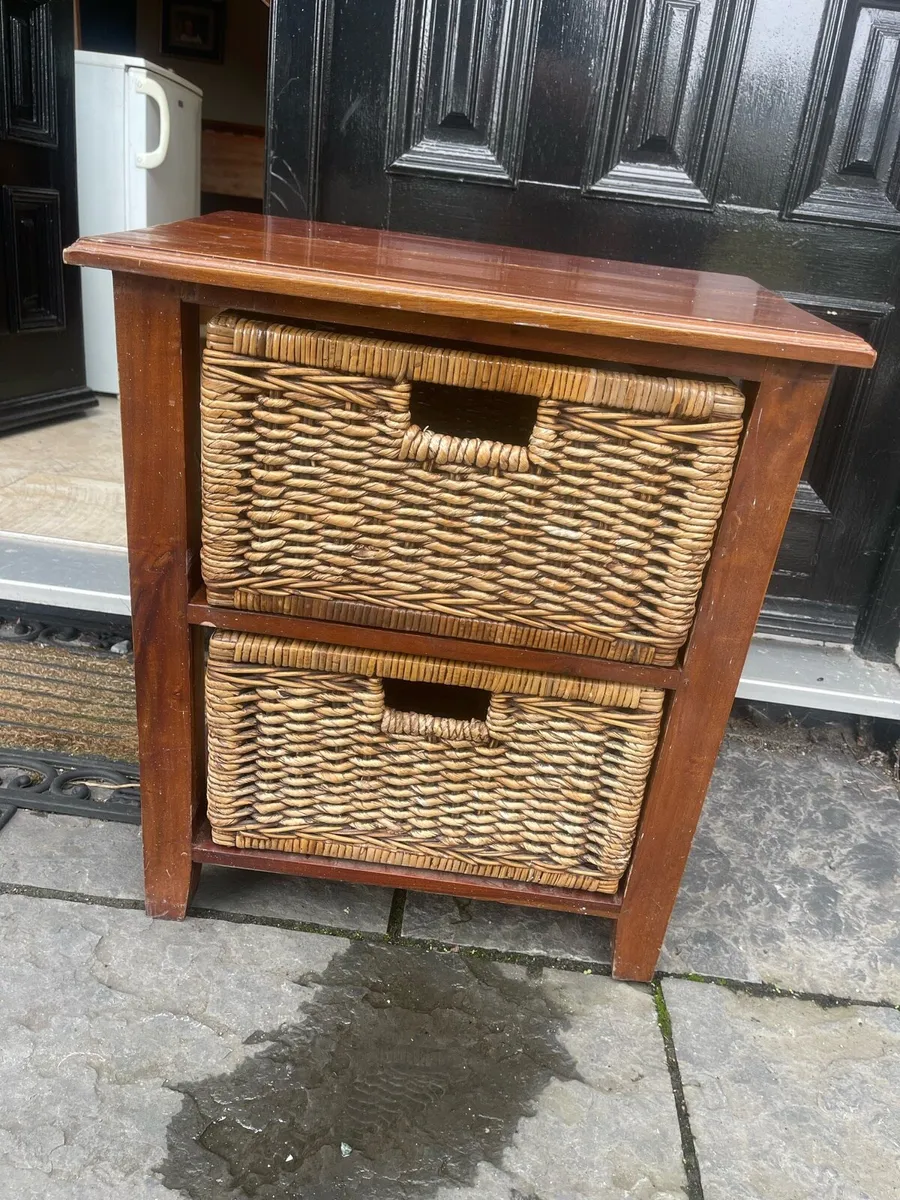 Small Cabinet - Dresser - Sideboard With Basketsy - Image 1