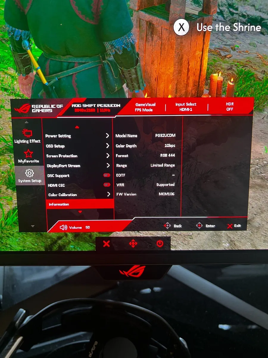 ROG Swift OLED PG32UCDM - Image 1
