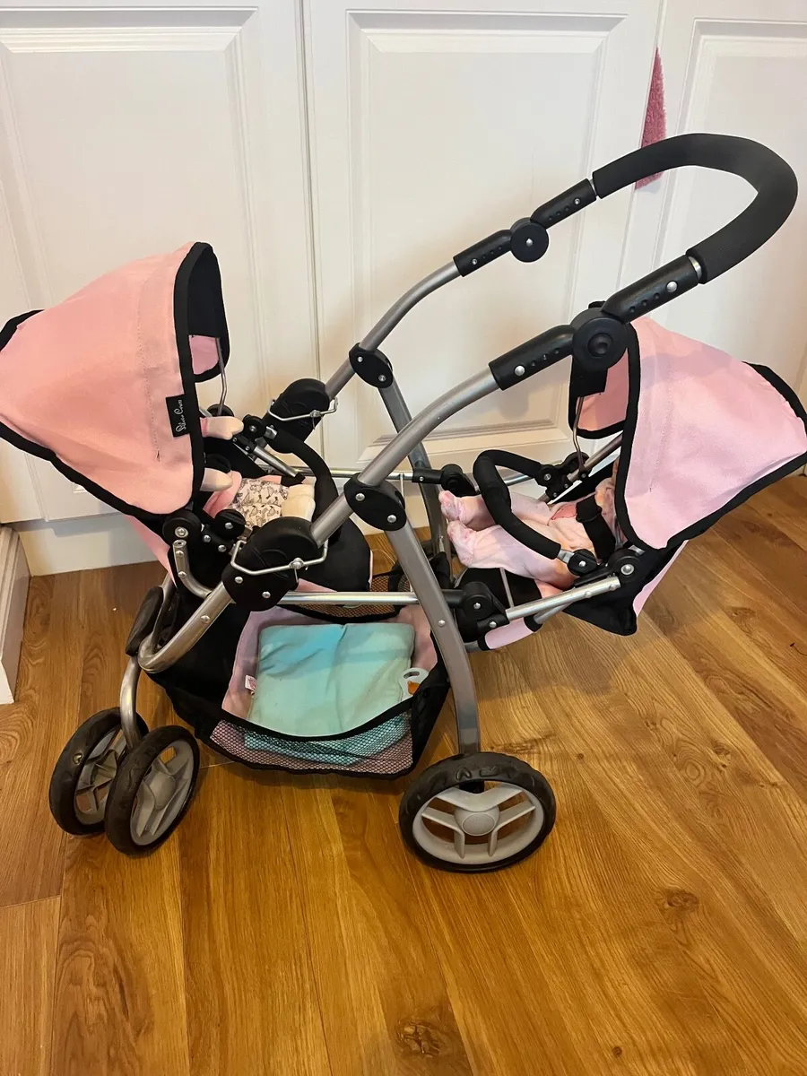 Toy twin silver cross buggy - Image 3