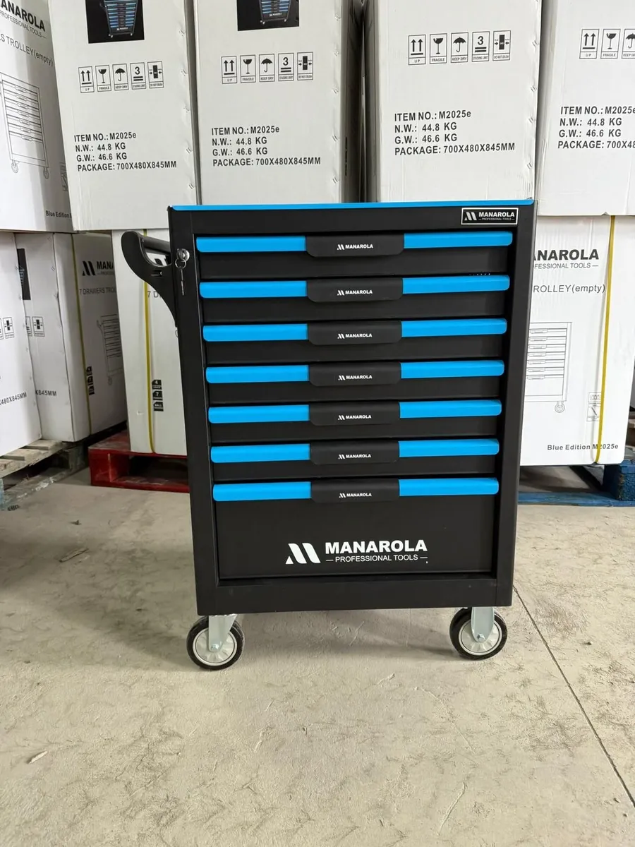 7 Drawer Toolboxes Toolchests Heavy Duty - Image 2