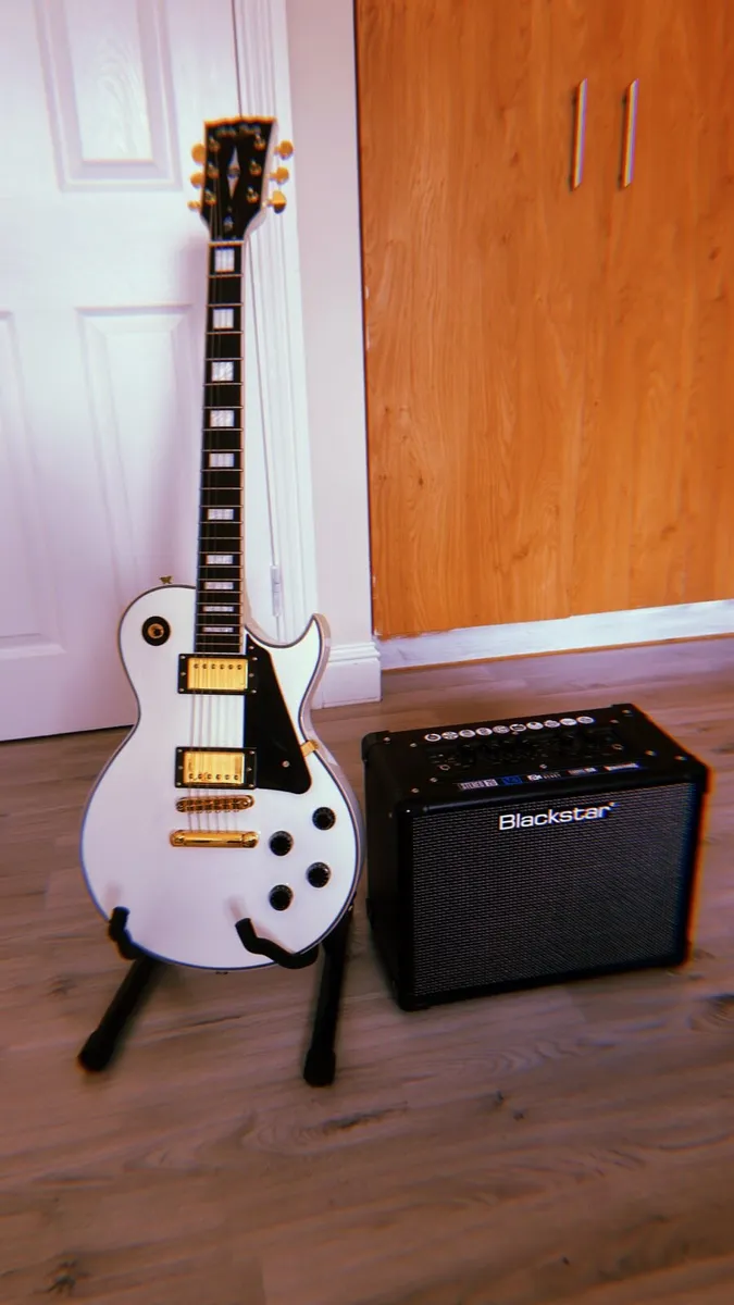 Electric Guitar and Amp - Image 1