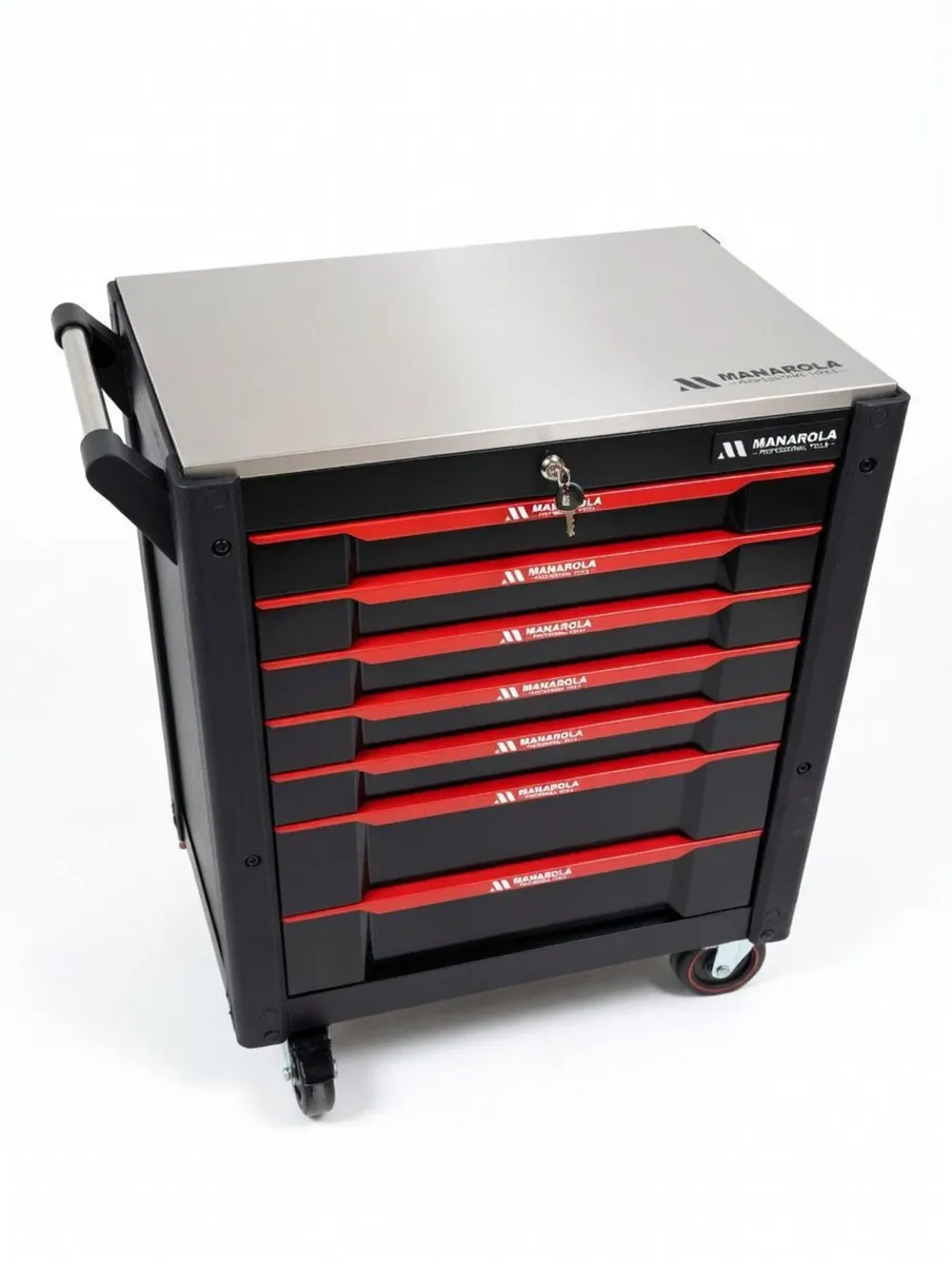 7 Drawer Toolboxes Toolchest With Tools - Image 1