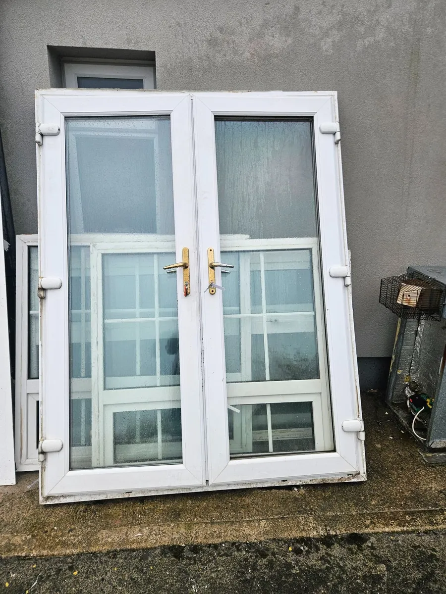 pvc double door