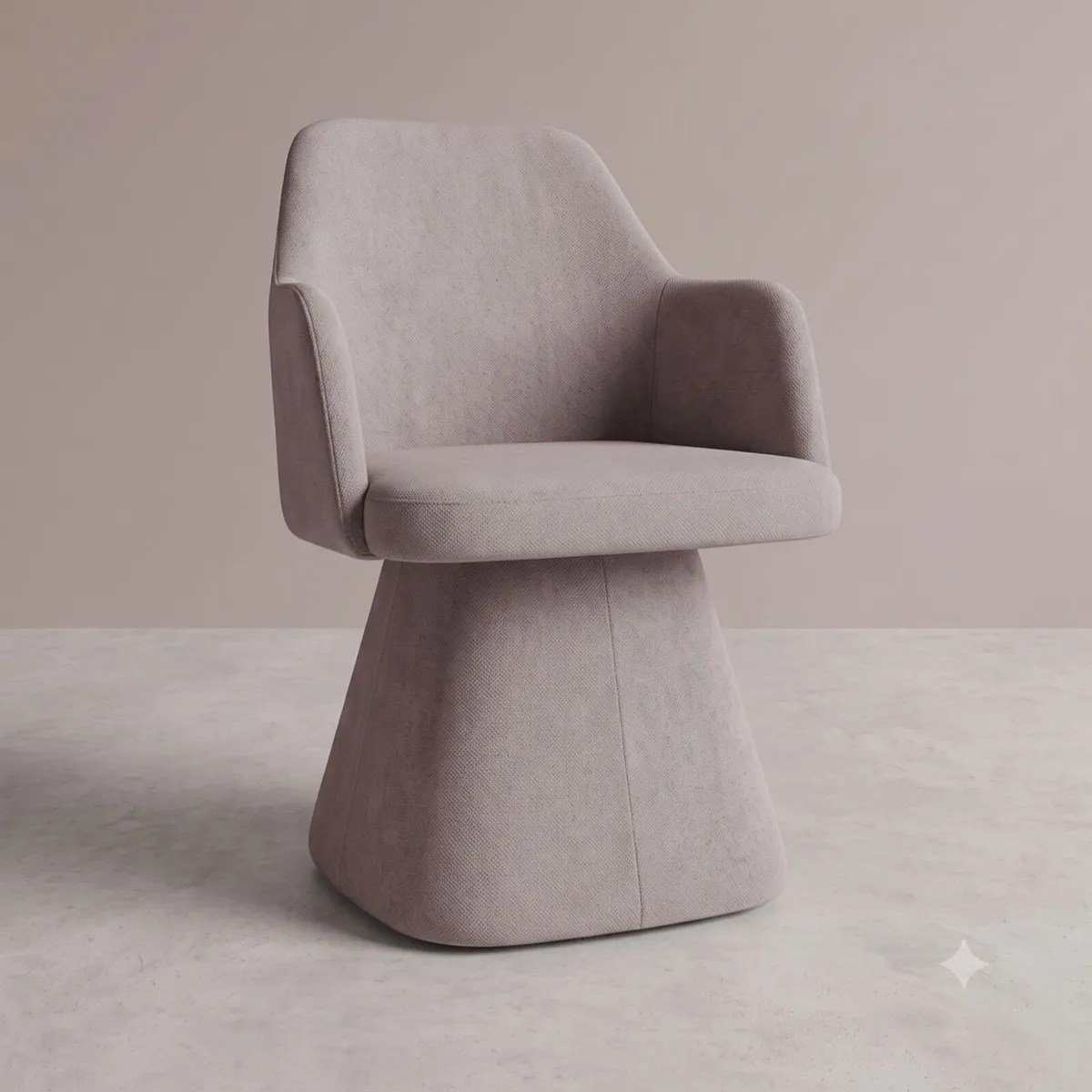 Mils Velvet Lounge Chair Luxury - Image 3