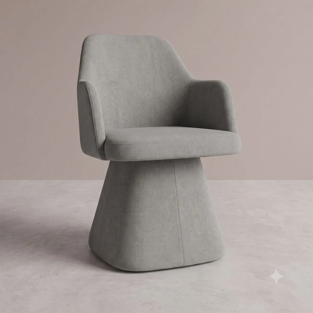 Mils Velvet Lounge Chair Luxury - Image 4