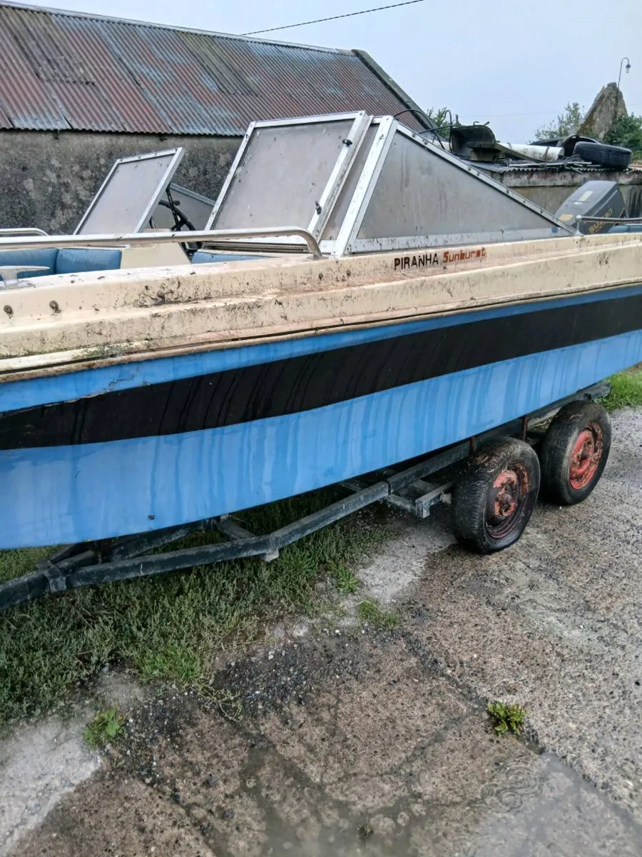 Piranha sunburst 17' boat - Image 2