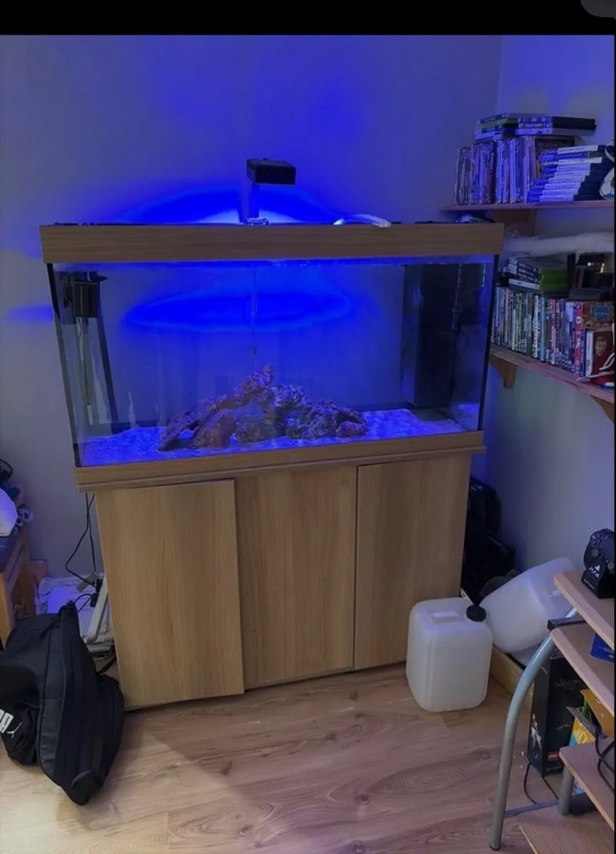 Juwel 350 Fish tank with cabinet - Image 1