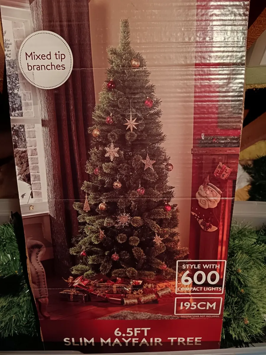 Christmas Tree and  Garland + Accessories - Image 1