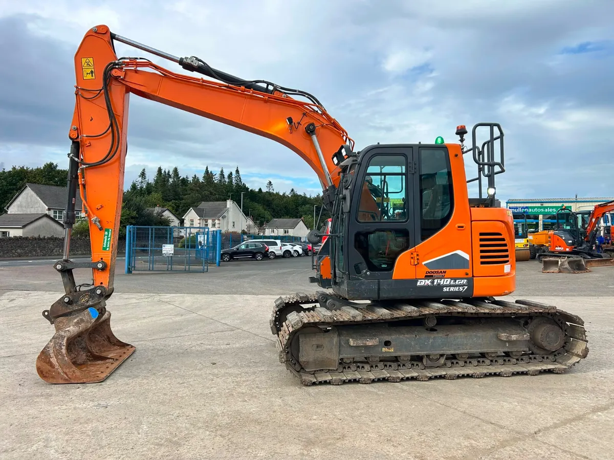 2022 Doosan DX140 LCR-7 Only 2950Hrs - MULLANS - Image 3