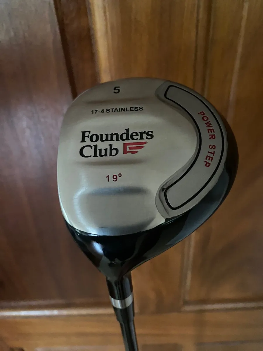 Left Handed New 5 Wood Founders Club R Flex - Image 4