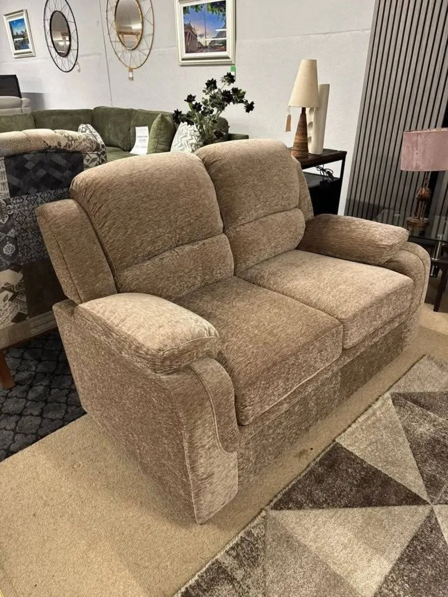 3+2 Tara Beige Fabric Sofa Set - Image 3