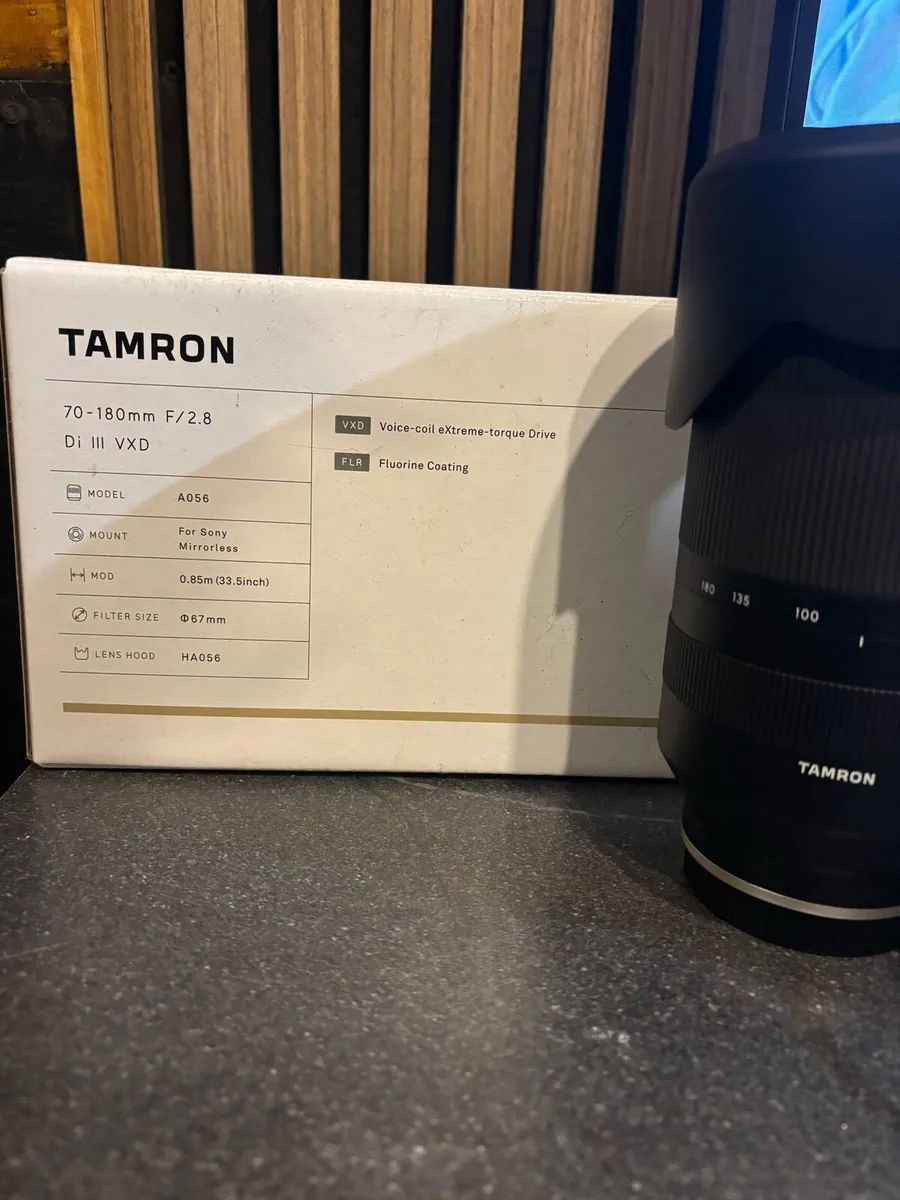 Tamron 70-180 F/2.8 Di III VXD Sony Mount - Image 1