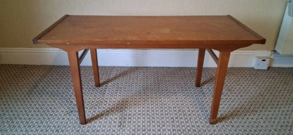 Vintage Mid-Century Teak Coffee Table (1960's) - Image 4