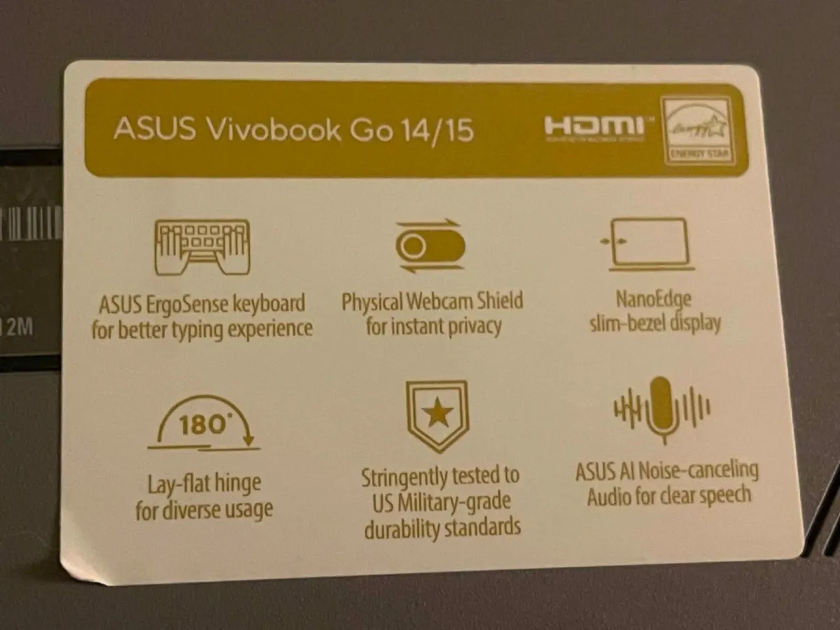 asus laptop as new - Image 2
