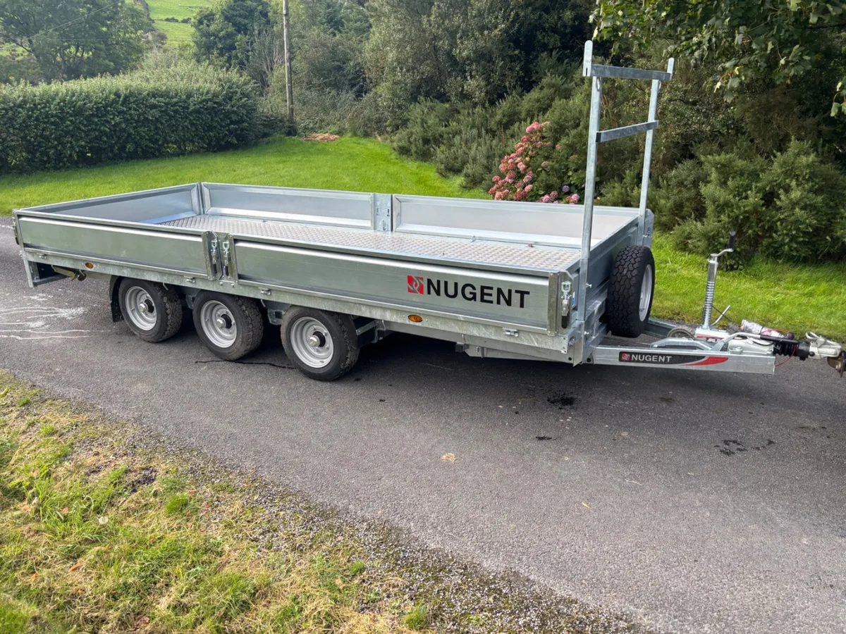 New Nugent 16FT Tri Axel Trailer - Image 1