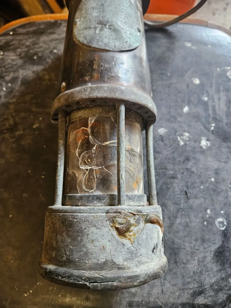 Vintage Miners Lamp - Image 2
