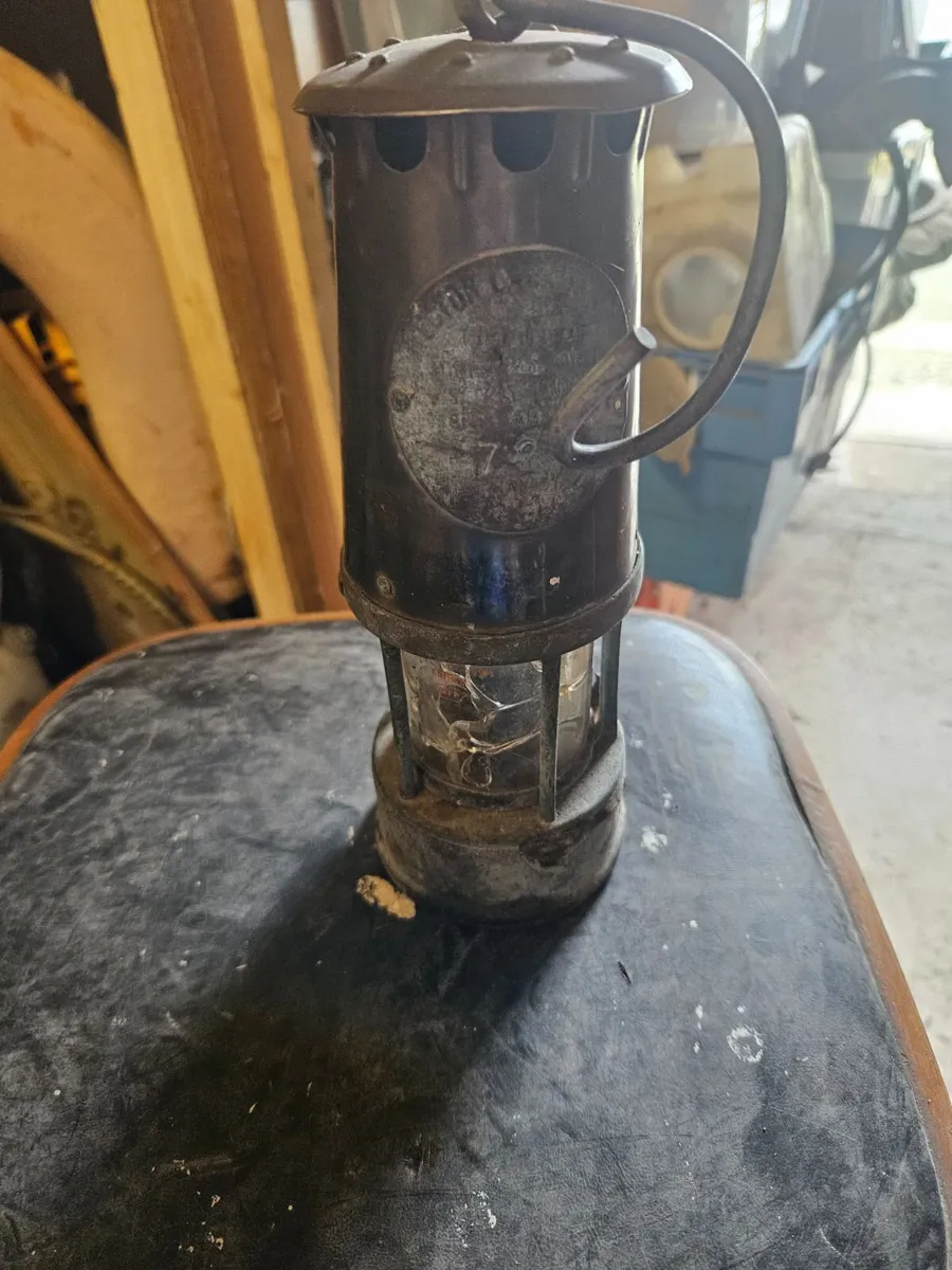 Vintage Miners Lamp - Image 3
