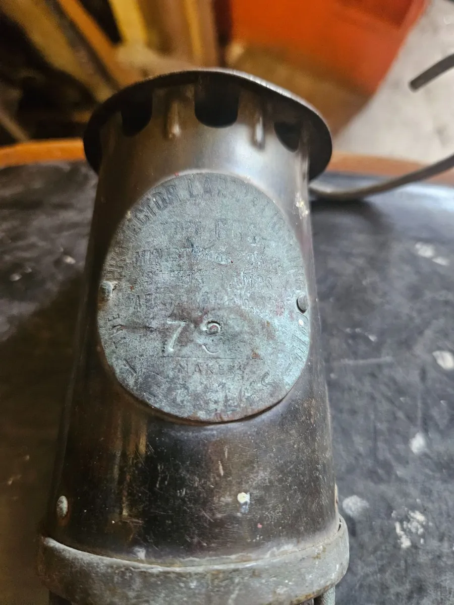 Vintage Miners Lamp - Image 4